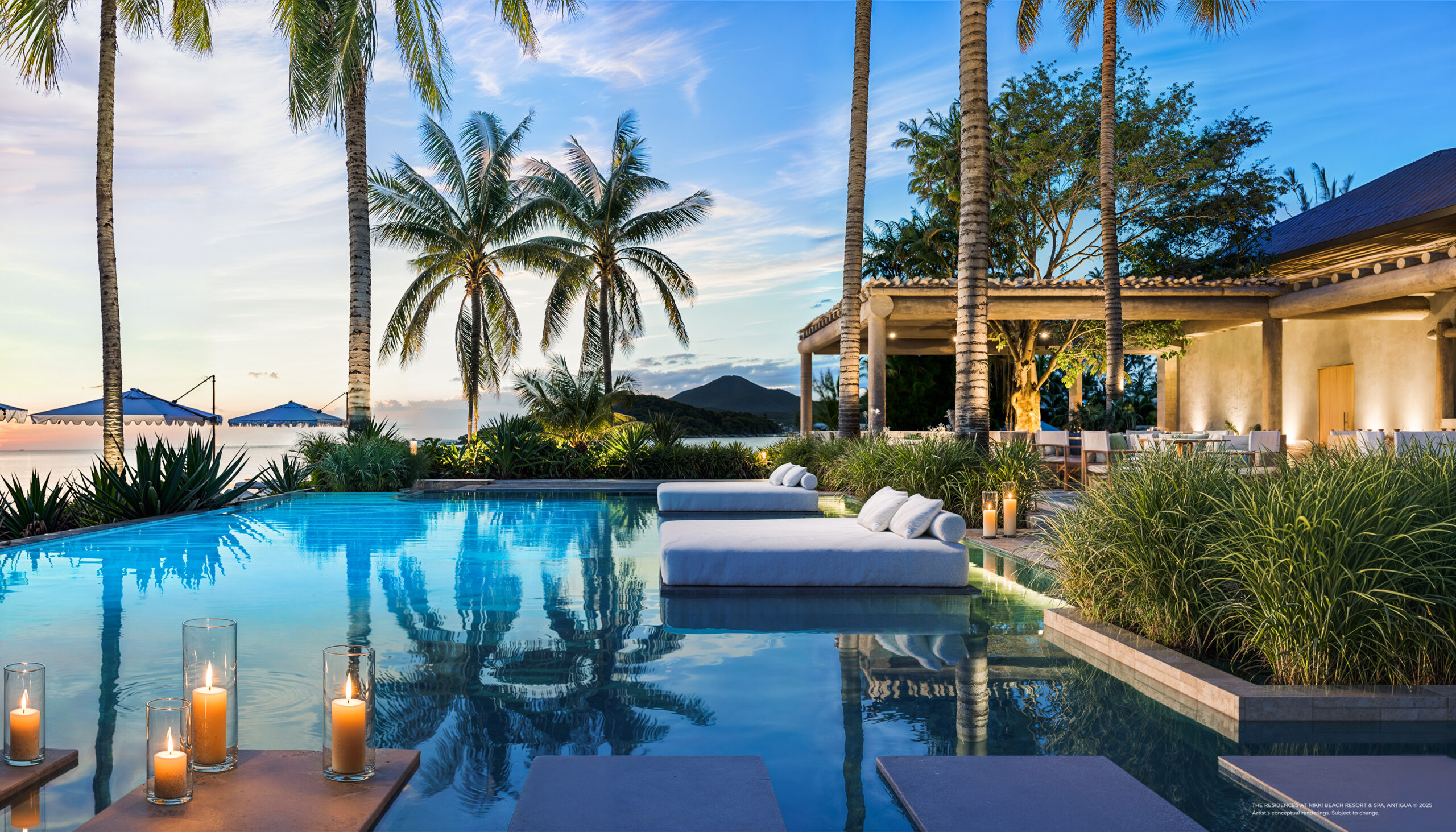 NBRA_Beach_Club_Night_03 Credit: The Residences at Nikki Beach Resort & Spa Antigua