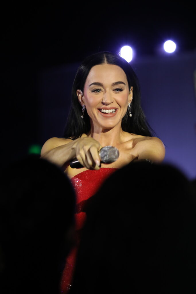 Katy Perry performs at the launch event for Jumeirah Residences Al Maryah Island, held at Louvre Abu Dhabi and attended by over 700 guests, Behind The Brand: Tareq Siam on the unveiling of Al Maryah Island