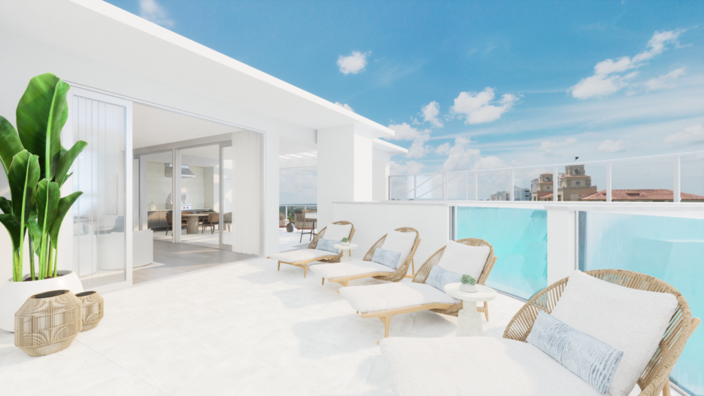 Rooftop Terrace at The Ritz-Carlton Residences, Naples