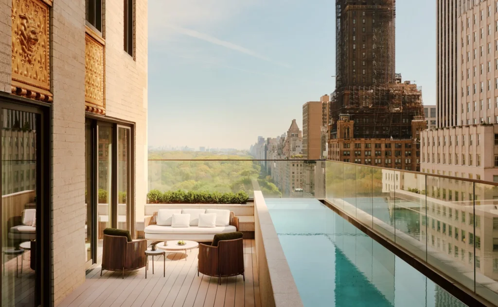 DEEP END LUXURY 10 Branded Residences Where the Pool is the Point Aman NYC