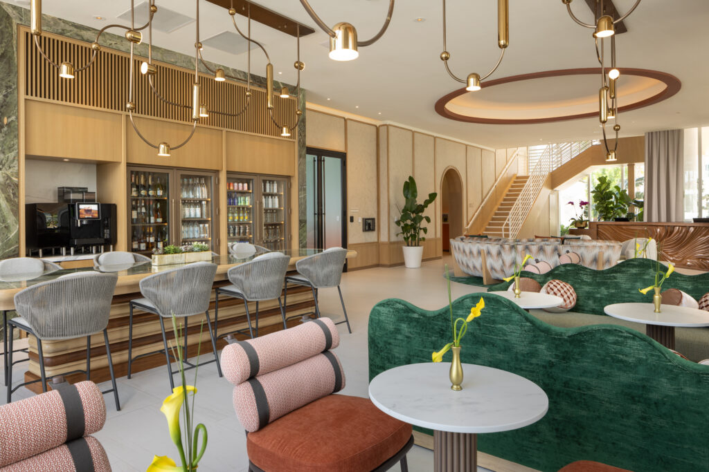 The Fitness Lobby at The Club at Pier Sixty-Six
