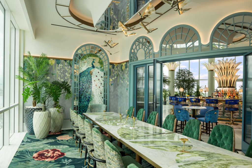 The Garden Private Dining Room at The Club at Pier Sixty-Six