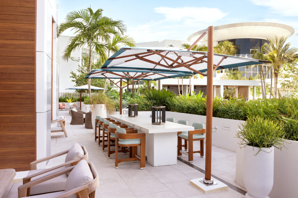 Patio at The Club at Pier Sixty-Six