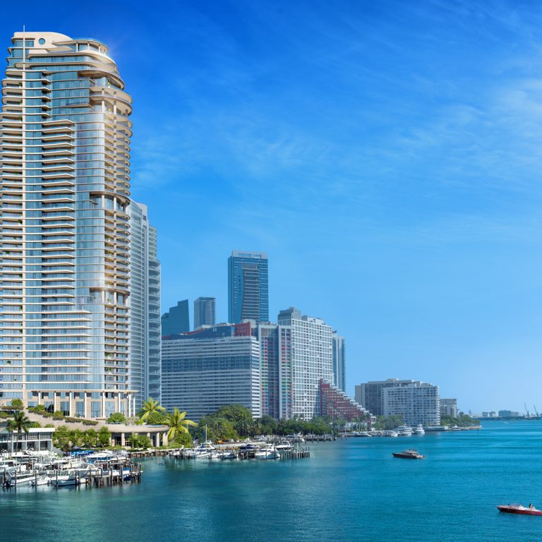 Related Group announced The Charles penthouse at their newest Brickell development, The St. Regis Residences, Miami, is under contract for $47 million – one of the largest and highest-priced condominium transactions in Brickell's history. (Credit: Binyan Studios)